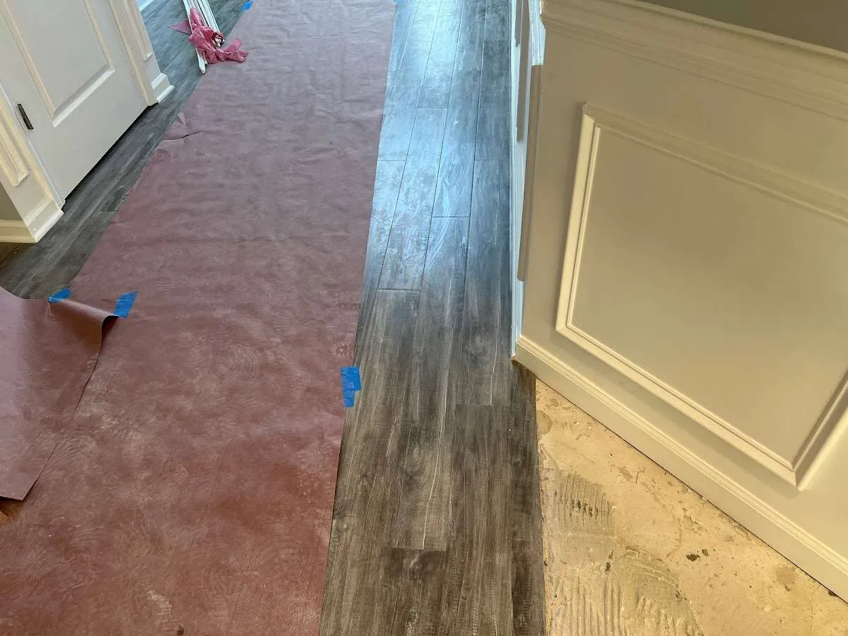 Completed marble shower restoration in Hutchinson